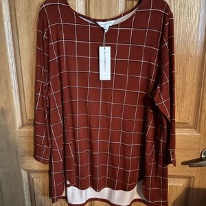 3/4 length blouse
